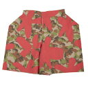 【中古】 コムデギャルソンCOMME des GARCONS ウール迷彩柄二次元ショーツ 赤茶緑XS【レディース】(4)
