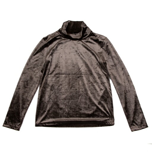 【中古】 ジャンポールゴルチエ オムJean Paul GAULTIER HOMME 光沢ベロアハイネックトップス 焦茶48【メンズ】 【中古】 ジャンポールゴルチエ オムJean Paul GAULTIER HOMME 光沢ベロアハイネックトップス 焦茶48【メンズ】