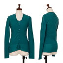【中古】 ジャンポールゴルチエ ファムJean Paul GAULTIER FEMME ナイロンアンサンブルカーディガン 緑40【レディース】(4)