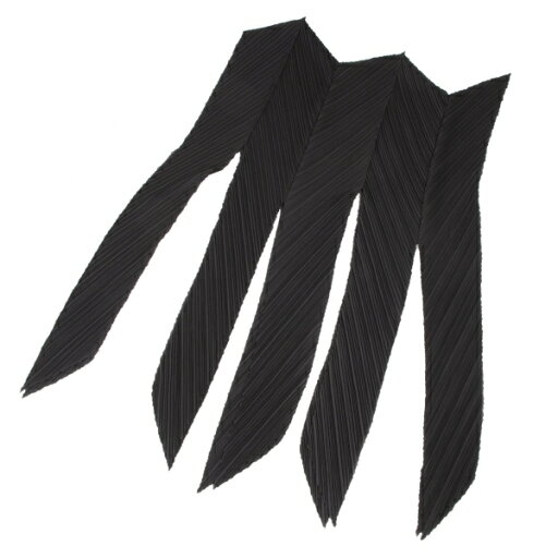 【中古】 プリーツプリーズPLEATS PLEASE 斜行プリーツカッティングストール 黒【レディース】 【中古】 プリーツプリーズPLEATS PLEASE 斜行プリーツカッティングストール 黒【レディース】