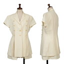 【中古】 ジュニアゴルチエJUNIOR GAULTIER ボタンデザインセットアップ アイボリー40【レディース】