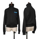 【中古】 コムデギャルソンCOMME des GARCONS ポケット配色トラックジャケット 黒水色紺L【レディース】(4)