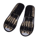 【中古】 イッセイミヤケISSEY MIYAKE カッティングサンダル 黒ベージュM(23.5位)【レディース】(4)