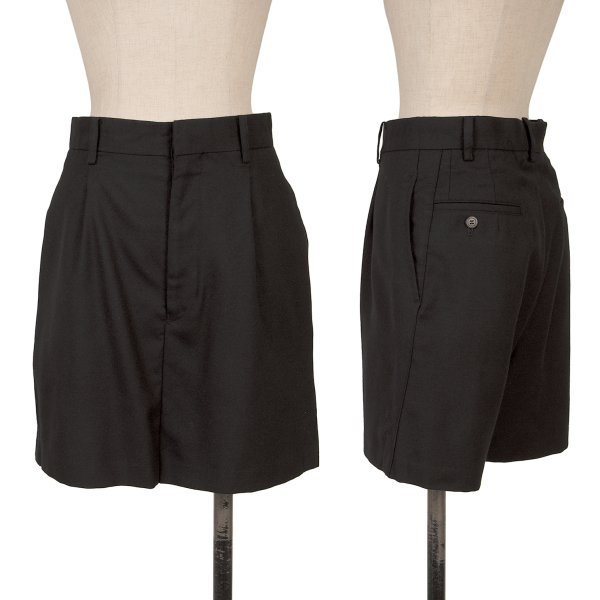 【中古】 ジュンヤワタナベ コムデギャルソンJUNYA WATANABE COMME des GARCONS ウールタックスカンツ 黒XS【レディース】