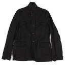 【中古】 ジュンヤワタナベマン コムデギャルソンJUNYA WATANABE MAN COMME des GARCONS パッカリングフラップポケットミリタリージャケット 黒S【メンズ】