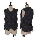 【中古】 エンジニアド ガーメンツENGINEERED GARMENTS ダイヤキルティングダウンベスト 濃紺XS【レディース】(4)