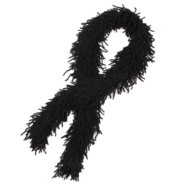 【中古】 ヨーガンレールJURGEN LEHL ウールモールマフラー 黒【レディース】