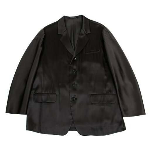 【中古】 ヨウジヤマモト プールオムYohji Yamamoto POUR HOMME ポリレーヨン光沢ジャケット チャコールM【メンズ】 【中古】 ヨウジヤマモト プールオムYohji Yamamoto POUR HOMME ポリレーヨン光沢ジャケット チャコールM【メンズ】