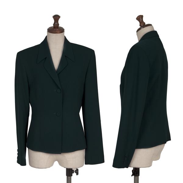 【中古】 ポールスミスPaul Smith WOMEN ウール2Bジャケット 藍色38【レディース】