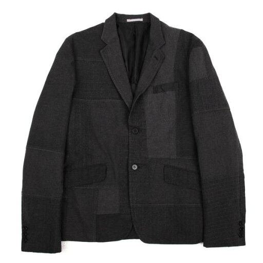 【中古】 コムデギャルソン オムCOMME des GARCONS HOMME 染め異素材アウトシーム切替ジャケット グレーS【メンズ】 【中古】 コムデギャルソン オムCOMME des GARCONS HOMME 染め異素材アウトシーム切替ジャケット グレーS【メンズ】