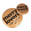 【中古】 コムデギャルソン オムプリュスCOMME des GARCONS HOMME PLUS merry lovers 缶バッチセット ブロンズ【メンズ】