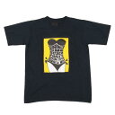 【中古】 アナスイANNA SUI タイポグラフィプリントTシャツ 紺黄XS【レディース】