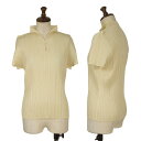【中古】 プリーツプリーズPLEATS PLEASE プリーツスキッパーTシャツ クリーム3【レディース】(4)