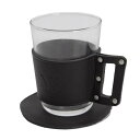 【中古】 ワイズY's カバーコースターセットグラス 黒【レディース】
