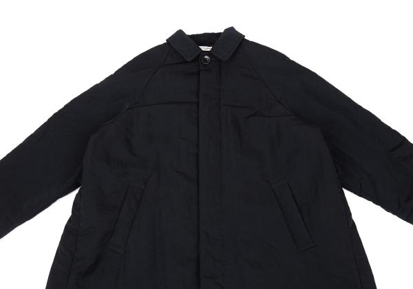 【中古】 ジャーナルスタンダードラックスJOURNAL STANDARD luxe ナイロン中綿ステンカラーコート 紺M位【メンズ】