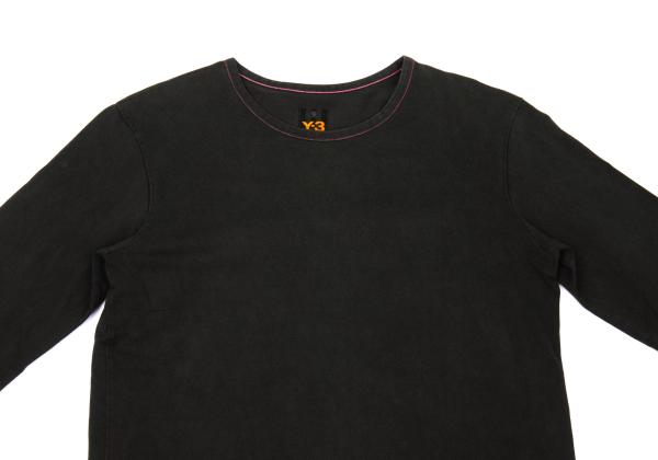 【中古】 ワイスリーY-3 カラーステッチカットソー チャコールM【メンズ】