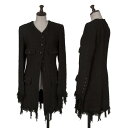 【中古】 シャネルCHANEL ヘムフリンジツイードジャケット 黒36【レディース】