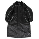 【中古】 ヨウジヤマモト プールオムYohji Yamamoto POUR HOMME 6.1 THE MEN 襟切替ririジップデザインレザーベルテッドコー...