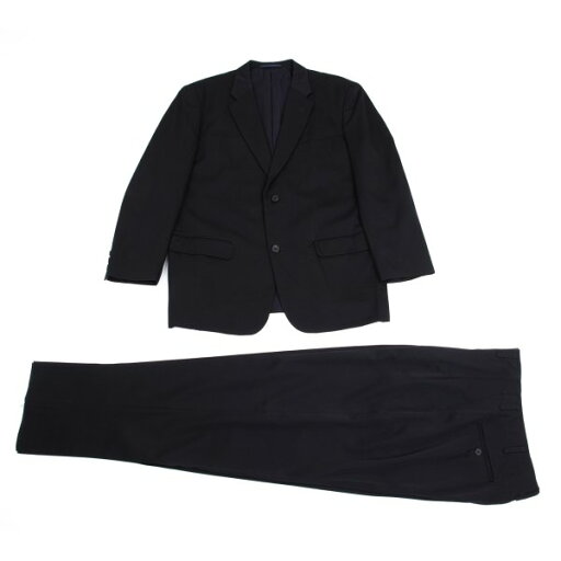 【中古】 ワイズフォーメンY's for men ウールギャバセットアップ 紺M【メンズ】 【中古】 ワイズフォーメンY's for men ウールギャバセットアップ 紺M【メンズ】