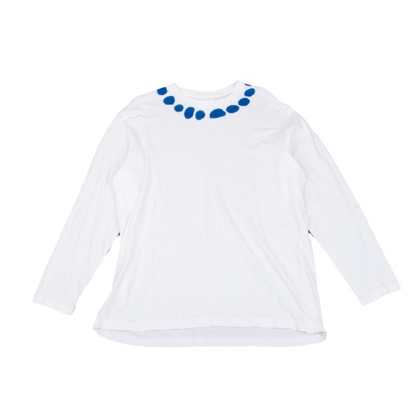 【中古】 ヨウジヤマモト プールオムYohji Yamamoto POUR HOMME ドットドローイングプリントカットソー..