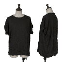 【中古】 イッセイミヤケミーISSEY MIYAKE me シワ加工半袖カットソー 黒F【レディース】