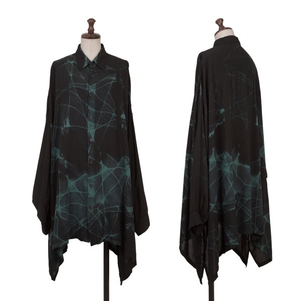 週末限定値下げ【新品未使用】Y's レディースシャツ Dark Angel シャツ レディース 長袖 シアーシャツ UV対策 紫外線