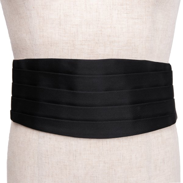 【中古】 コムデギャルソンオムCOMME des GARCONS HOMME シルクポリカマーバンド 黒【メンズ】