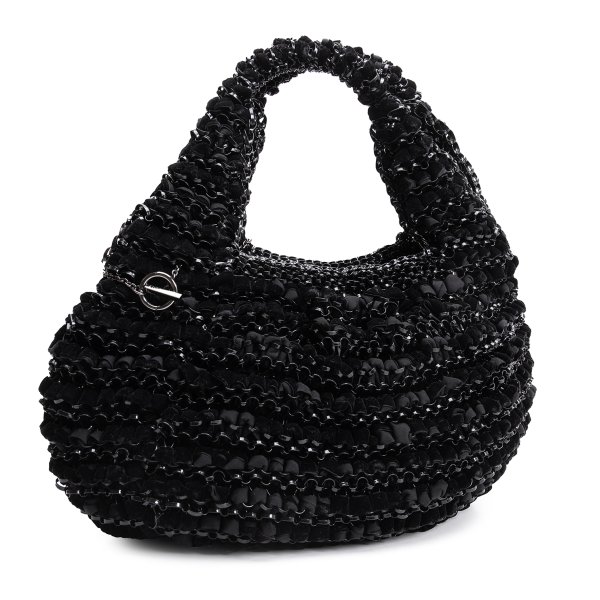 【中古】 アンテプリマANTEPRIMA テーピングワイヤーハンドバッグ 黒【レディース】