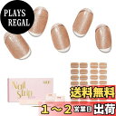 【送料無料】NAILOGネイルシール硬化タイプ(34枚)、 半硬化ジェルネイルシール 、サロンクオリティー、グラデーション、撞色,?理 色:Nude Gleam