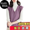 【送料無料】Beylimcy ニット ベスト レディース Vネック セーター リブ 体型カバー おしゃれ エレガント 着回し カットソー 着痩せ カジュアル 通...