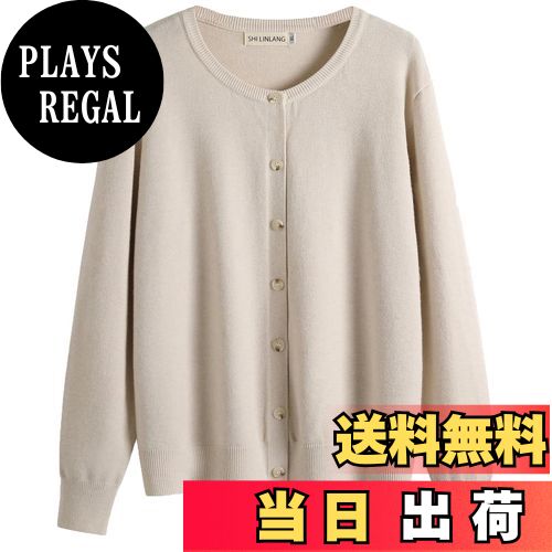 【送料無料】[ODFMCE] カーディガン レディース 春 ニット 無地 長袖 おしゃれ ゆったり オフィス きれ..