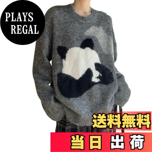 【送料無料】[CCGGOWMM] セーター レディース ニット セーター カットソー 長袖 ゆったり 丸首 ふわふ..