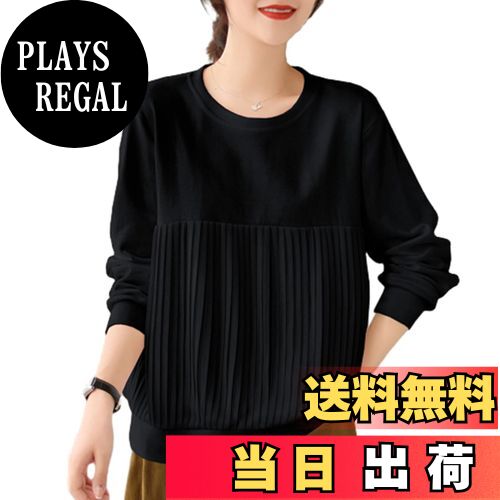 【送料無料】[CCGGOWMM] tシャツ レディース 長袖 tシャツ カットソー パーカー ファッション 丸襟 ブ..