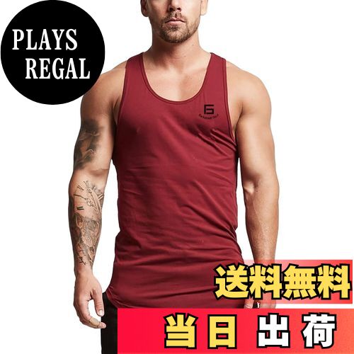 【送料無料】[KULIXI] タンクトップ メンズ トレーニング ノースリーブ ボディビル 筋トレ ジム Tシャ..