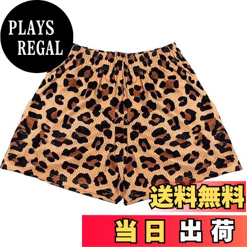 【送料無料】[KULIXI] ショートパンツ バスパン メンズ バスケットボールパンツ トレーニング ハーフパンツ スポーツ ジムウェア フィットネス ポケット付き カジュアル 短パンツ メッシュ 速乾 通気 DK-5422 色：5329 ヒョウ柄、サイズ：3XL