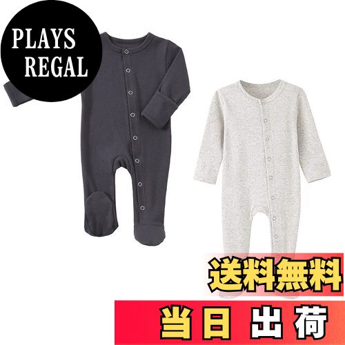 【送料無料】[KISBINI] ベビー服 ロンパース 長袖 カバーオール 綿 足つき パジャマ 新生児肌着 前開き..