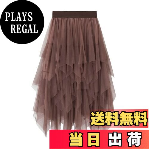 【送料無料】[OWIEOW] イレギュラーのショートスカート ロングスカート チュール レース レディース チ..