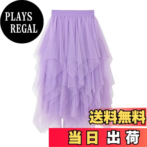 【送料無料】[OWIEOW] イレギュラーのショートスカート ロングスカート チュール レース レディース チ..