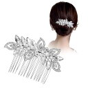 【送料無料】FASELE 髪飾り 結婚式 ヘッドドレス コーム ヘアピン ヘアアクセサリー 花嫁 和装 洋服 パール 発表会 入学式 卒業式 ウェディング 披露宴 二次会 卒業式 入学式 パーティー 色:5#