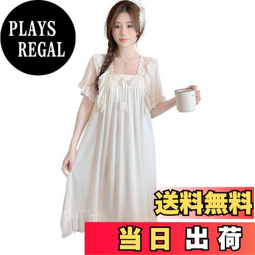 【送料無料】[YunXiozy Star] パジャマ専門店 ルームワンピース レディース 半袖 胸パッドが付属してい..