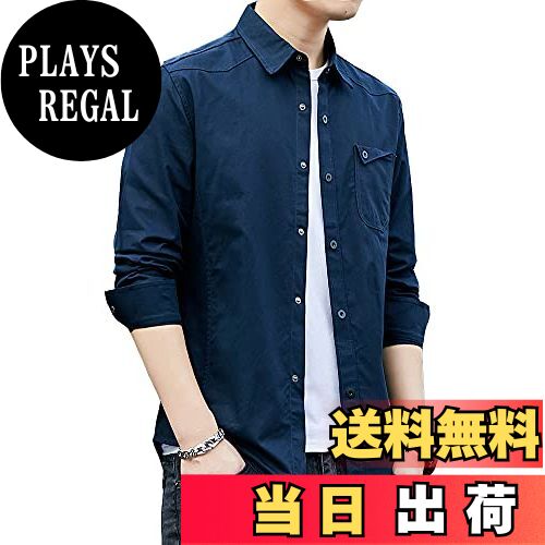 【送料無料】[foveitaa] メンズ シャツ 長袖 ワイシャツ ビジネス yシャツ カジュアル カッターシャツ ..