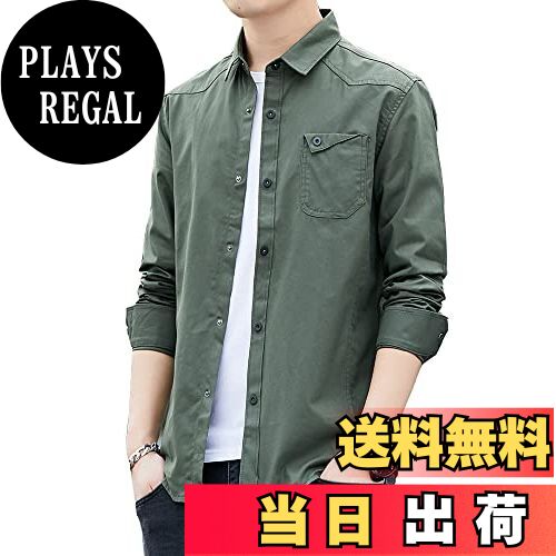 【送料無料】[foveitaa] メンズ シャツ 長袖 ワイシャツ ビジネス yシャツ カジュアル カッターシャツ ..