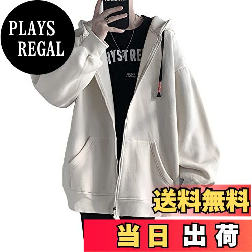 【送料無料】[foveitaa] ジップ パーカー メンズ 秋服 オーバーサイズ 大きいサイズ ゆったり ユニセッ..