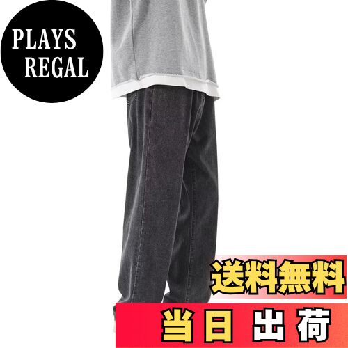 【送料無料】[VICALLED] ジーンズ メンズ ワイド デニムパンツ メンズ ウエストゴム 大きいサイズ ズボ..