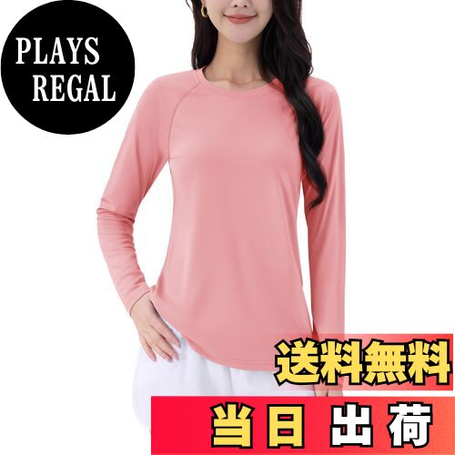 【送料無料】[TACVASEN] カットソー Tシャツ レディース uvカット ロングtシャツ UPF50+ 長袖 トレーニ..