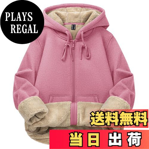 【送料無料】[TACVASEN] レディース スウェット ジップアップ フード付き フリース 裏地 パーカー カン..