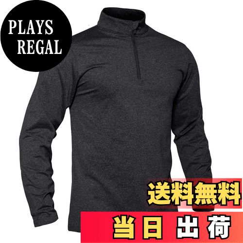 【送料無料】[TACVASEN] 長袖 メンズ トレーナー スウェット パーカー 1/4ジップ プルオーバー スポー..