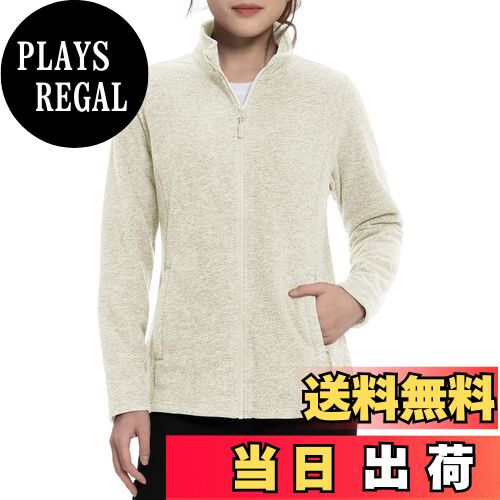 【送料無料】[TACVASEN] フリースジャケット レディース 薄手 ジップアップ 大きいサイズ 軽量 パーカ..