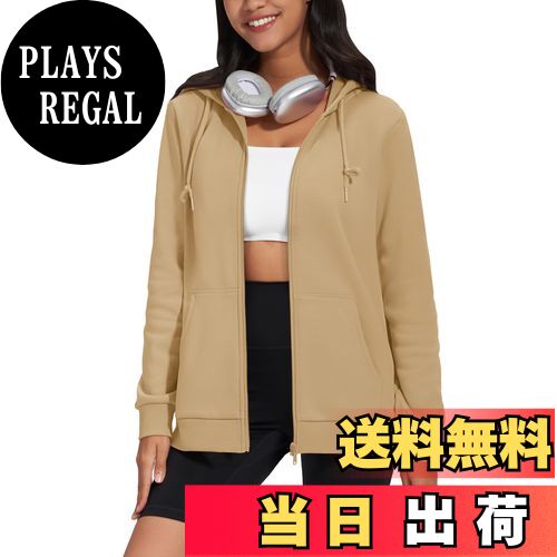【送料無料】[TACVASEN] レディース スウェット ジップアップ フード付き フリース 裏地 パーカー カン..