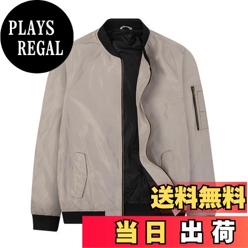 【送料無料】[SUNDAY ROSE] MA-1 エムエーワンジャケット メンズ カジュアル ライトアウター フライトジャケット ミリタリー ブルゾン アウター 秋冬 色：カーキ、サイズ：S